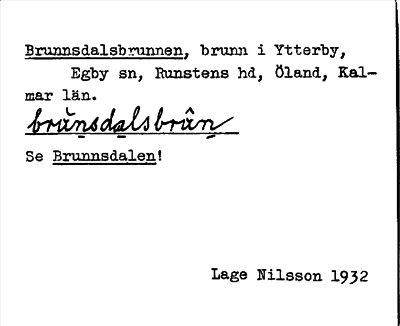 Bild på arkivkortet för arkivposten Brunnsdalsbrunnen