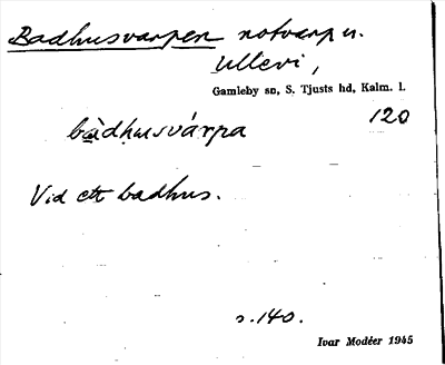 Bild på arkivkortet för arkivposten Badhusvarpen