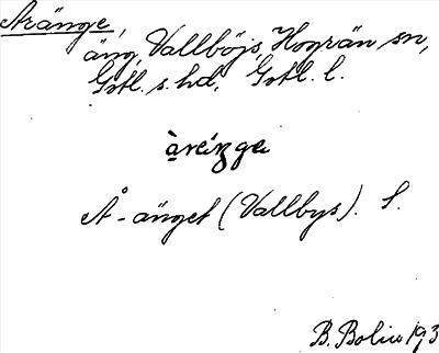 Bild på arkivkortet för arkivposten Aränge