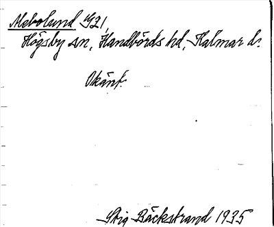 Bild på arkivkortet för arkivposten Alebolund