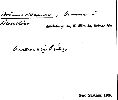 Bild på arkivkortet för arkivposten Bränneribrunn