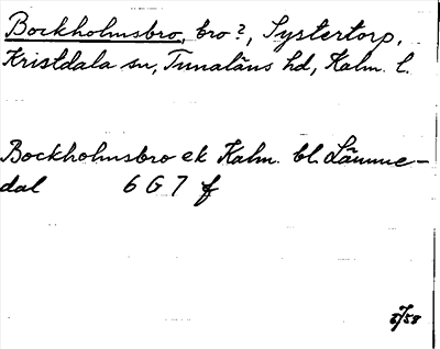 Bild på arkivkortet för arkivposten Bockholmsbro