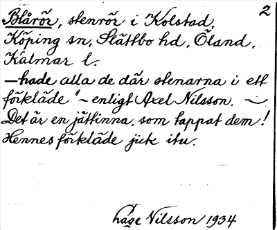 Bild på arkivkortet för arkivposten Blårör