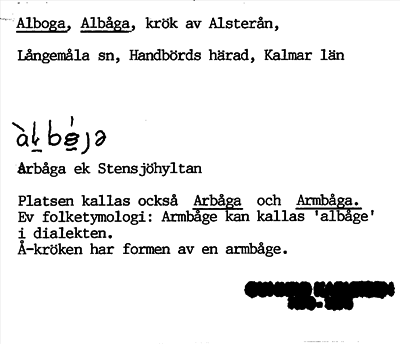 Bild på arkivkortet för arkivposten Alboga, Albåga