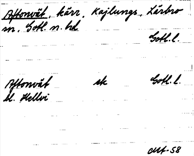 Bild på arkivkortet för arkivposten Aftonvät
