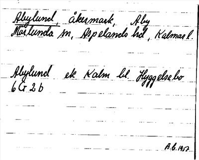Bild på arkivkortet för arkivposten Abylund