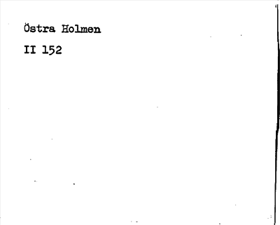 Bild på arkivkortet för arkivposten Östra Holmen