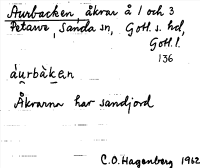 Bild på arkivkortet för arkivposten Aurbacken