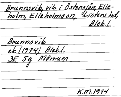 Bild på arkivkortet för arkivposten Brunnsvik