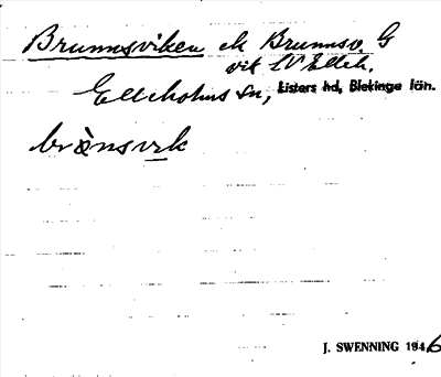 Bild på arkivkortet för arkivposten Brunnsviken