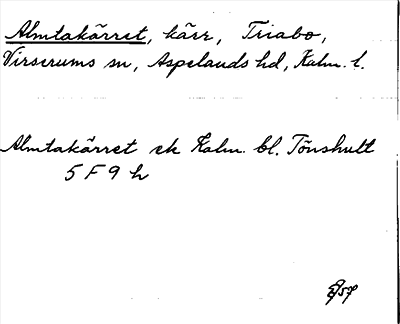 Bild på arkivkortet för arkivposten Almtakärret