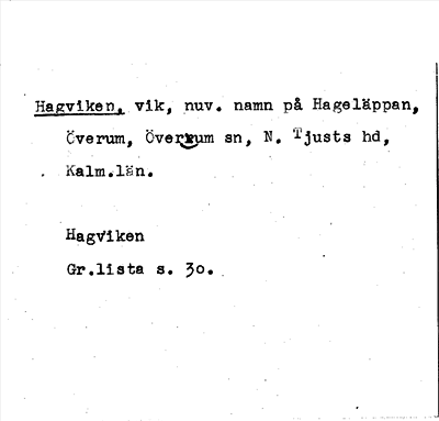 Bild på arkivkortet för arkivposten Hagviken