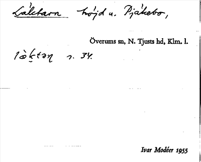 Bild på arkivkortet för arkivposten Läktarn