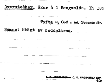 Bild på arkivkortet för arkivposten Översteåker