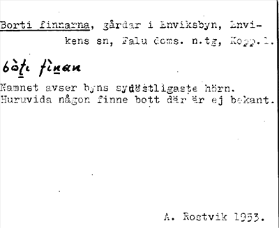 Bild på arkivkortet för arkivposten Borti finnarna