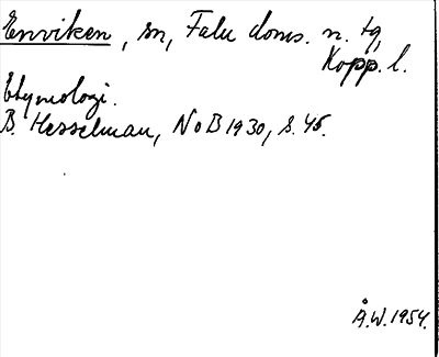 Bild på arkivkortet för arkivposten Enviken