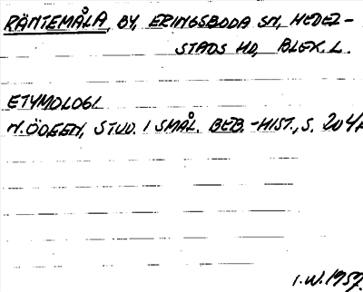 Bild på arkivkortet för arkivposten Räntemåla