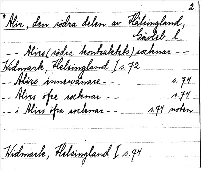 Bild på arkivkortet för arkivposten *Alir