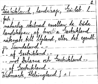 Bild på arkivkortet för arkivposten Gästrikland