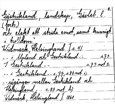 Bild på arkivkortet för arkivposten Gästrikland