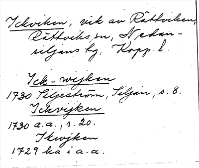 Bild på arkivkortet för arkivposten Ickviken