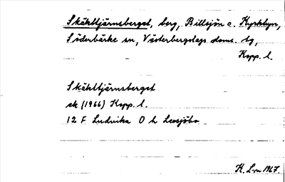 Bild på arkivkortet för arkivposten Skäkttjärnsberget