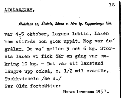 Bild på arkivkortet för arkivposten Afstasgrav