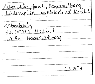 Bild på arkivkortet för arkivposten Albertshög