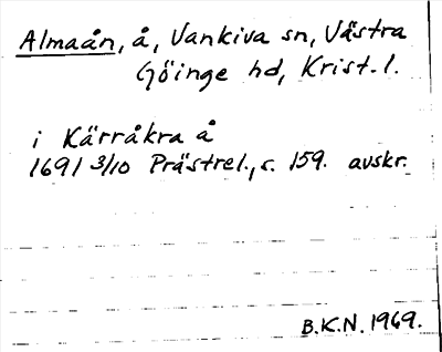 Bild på arkivkortet för arkivposten Almaån