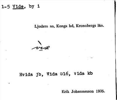 Bild på arkivkortet för arkivposten 1-5 Vide