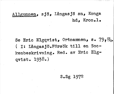 Bild på arkivkortet för arkivposten Allgunnen
