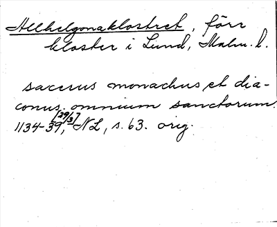 Bild på arkivkortet för arkivposten Allhelgonaklostret