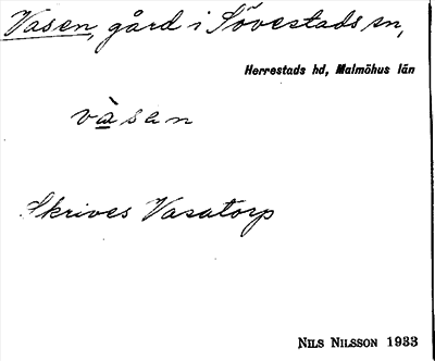 Bild på arkivkortet för arkivposten Vasen