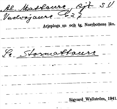 Bild på arkivkortet för arkivposten Al Mattaure