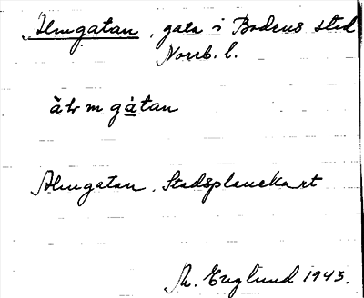 Bild på arkivkortet för arkivposten Almgatan