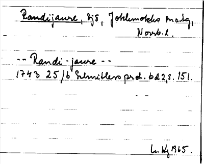 Bild på arkivkortet för arkivposten Randijaure