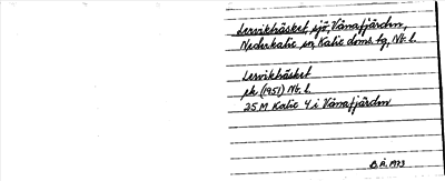 Bild på arkivkortet för arkivposten Lervikträsket