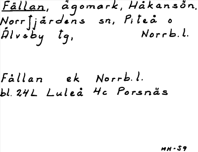 Bild på arkivkortet för arkivposten Fällan