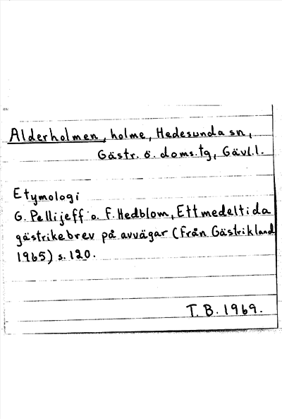 Bild på arkivkortet för arkivposten Alderholmen