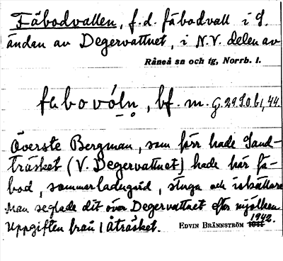 Bild på arkivkortet för arkivposten Fäbodvallen