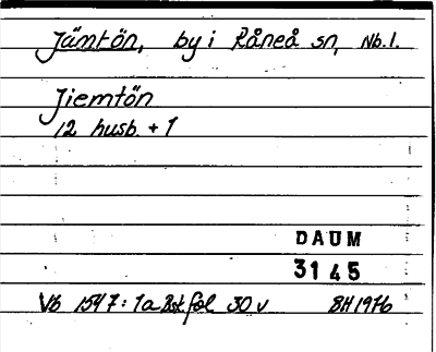 Bild på arkivkortet för arkivposten Jämtön