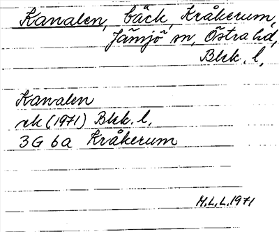 Bild på arkivkortet för arkivposten Kanalen