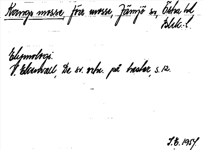 Bild på arkivkortet för arkivposten Kangs mosse