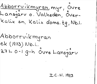 Bild på arkivkortet för arkivposten Abborrvikmyran