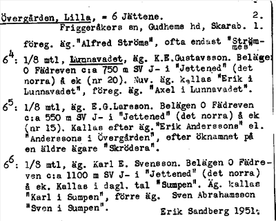 Bild på arkivkortet för arkivposten Övergården, Lilla