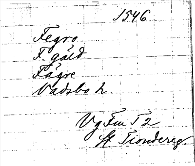 Bild på arkivkortet för arkivposten Fegro