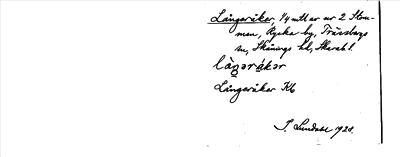 Bild på arkivkortet för arkivposten Långeråker