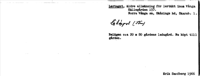 Bild på arkivkortet för arkivposten Lertaget