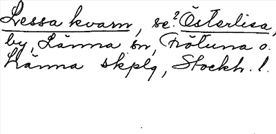 Bild på arkivkortet för arkivposten Lessa kvarn, se ?Österlisa