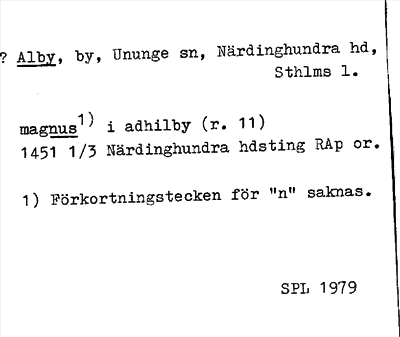 Bild på arkivkortet för arkivposten ?Alby